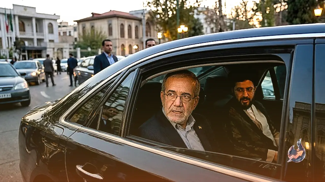 Masoud Pezeshkian Meets Mojtaba Khamenei in Dark Car, Praises Leadership Amid Communication Hurdles