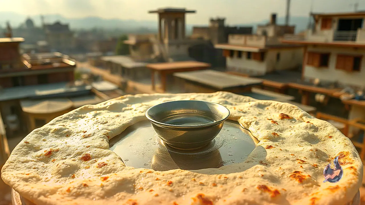 Andhra Style Dibba Roti Recipe, How To Make Crispy Breakfast in a Pan Using a Steel Glass Technique