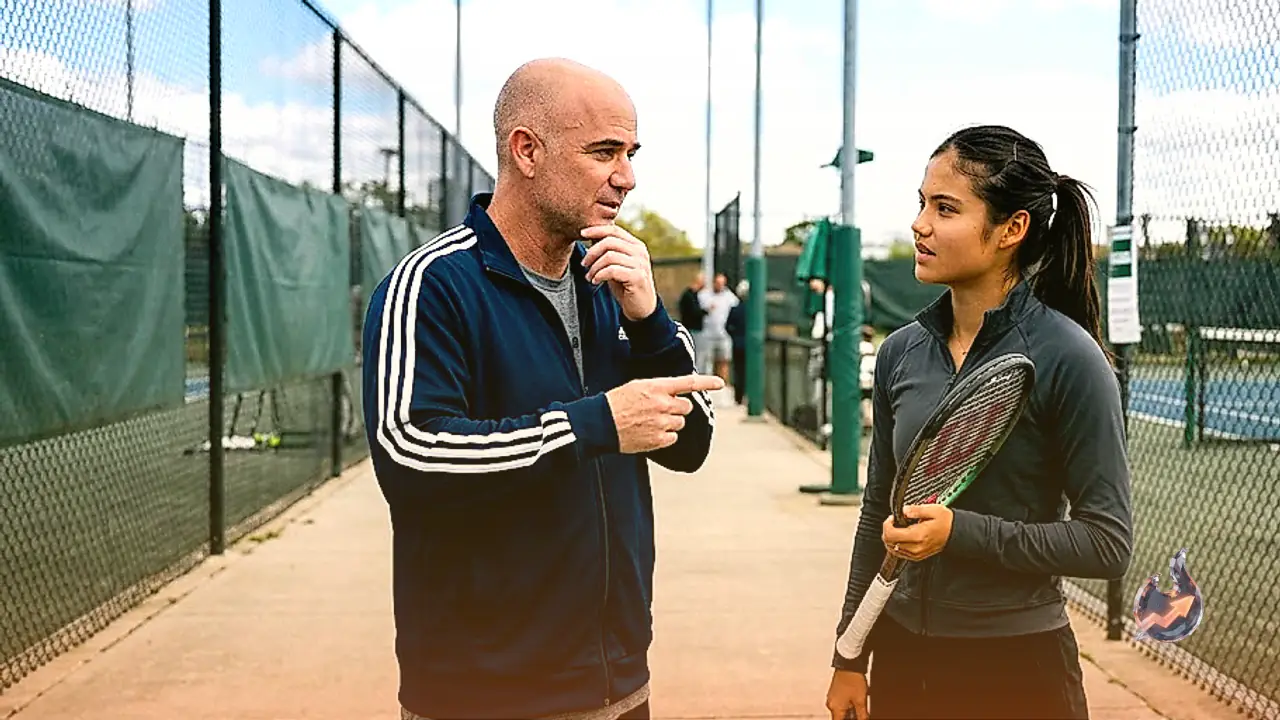 Andre Agassi Urges Emma Raducanu to Embrace Her Identity and Look Past Match Results