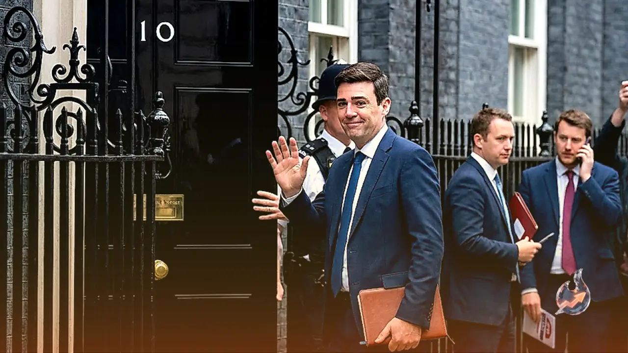 Sterling Climbs as Andy Burnham Enters Downing Street, but Commerzbank Flags a Fragile Rally