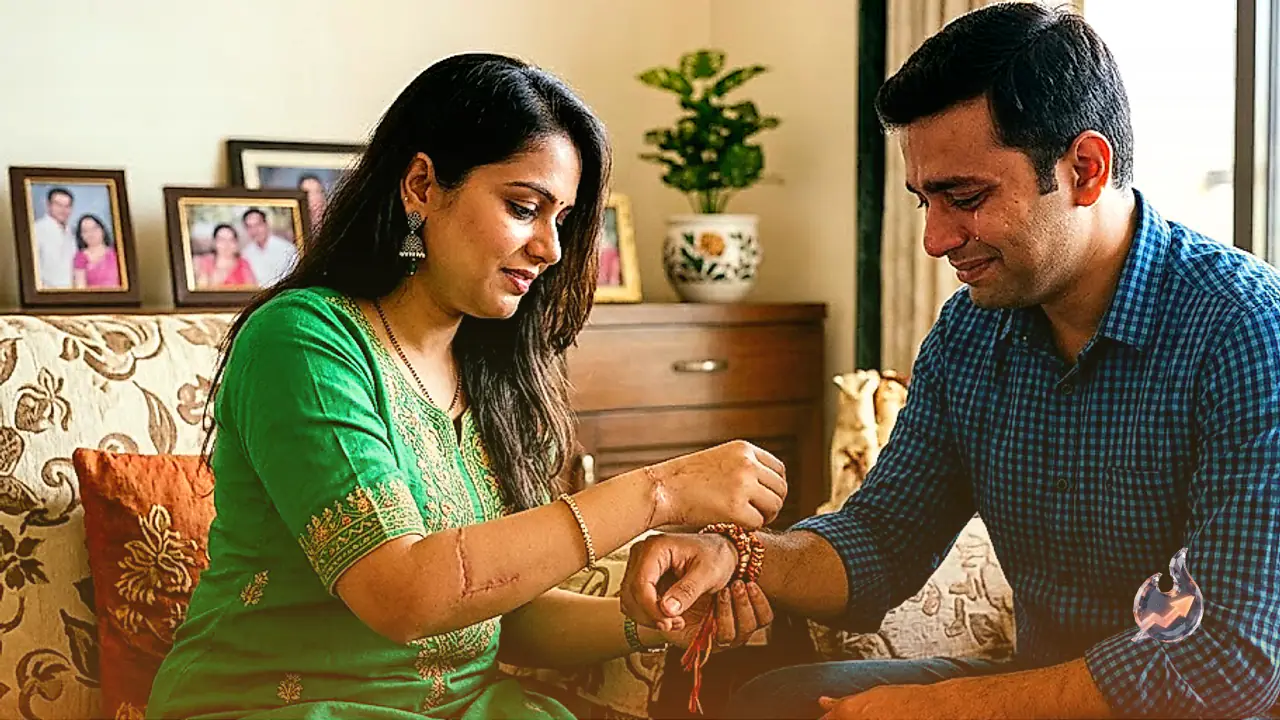 A Sister Lives On: Transplant Recipient Ties Rakhi to Donor's Brother Using the Same Hand