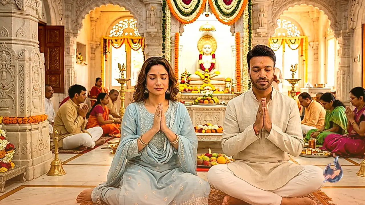 Ankita Lokhande and Vicky Jain Seek Forgiveness on Uttam Kshama