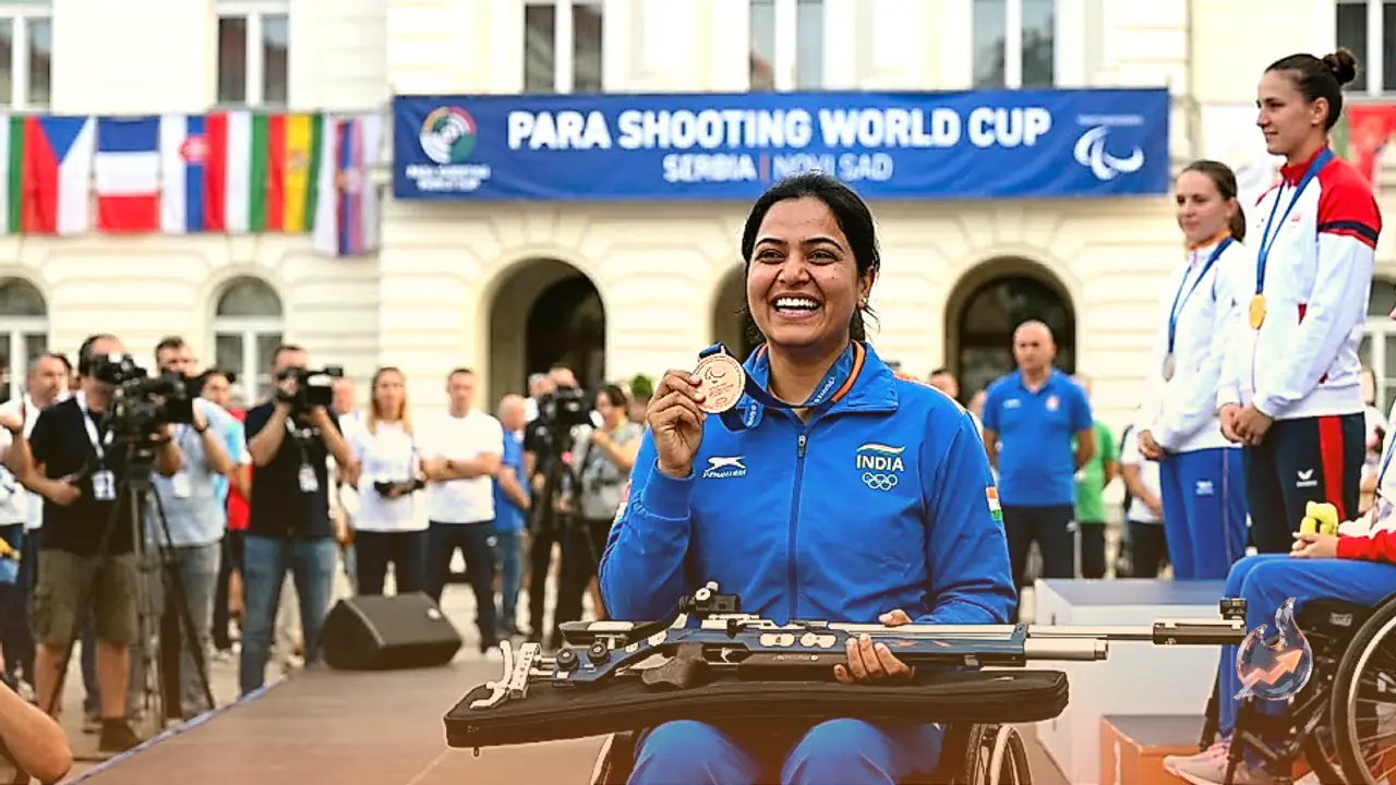 Sikar Para Shooter Mona Agarwal Secures Bronze Medal at Serbia World Cup Following Remarkable International Career