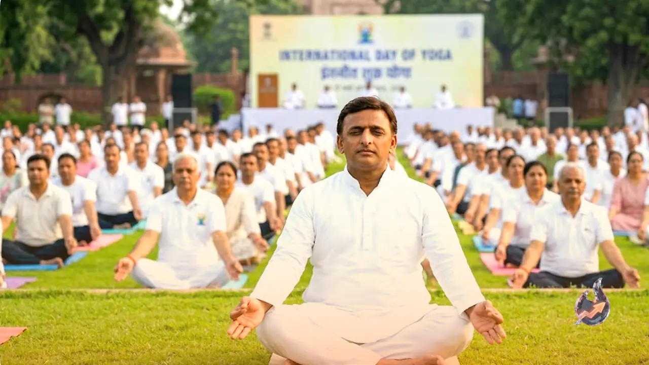 Akhilesh Yadav Posts Yoga Day Message on X, Says Yoga Is the Bond Between Mind and Mankind