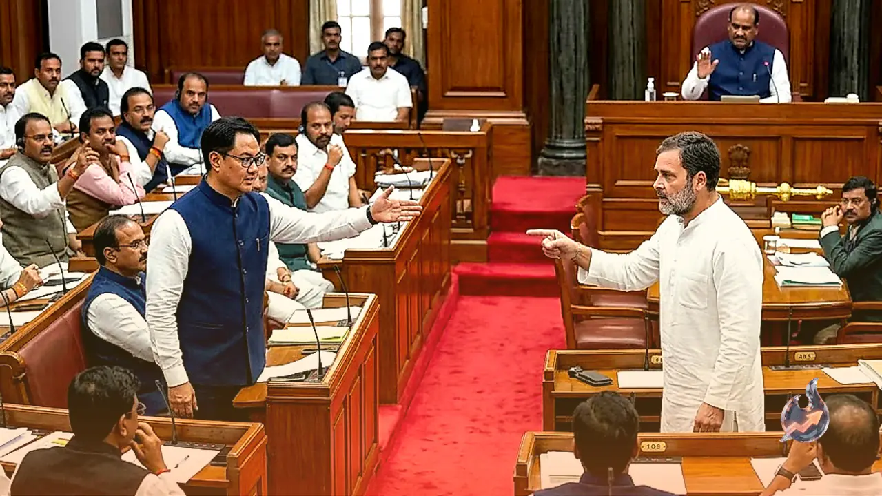 एंटी पेपर लीक बिल पर बहस में तल्खी, राहुल गांधी के बयानों पर भड़का सत्ता पक्ष और किरेन रिजिजू ने दिया जवाब