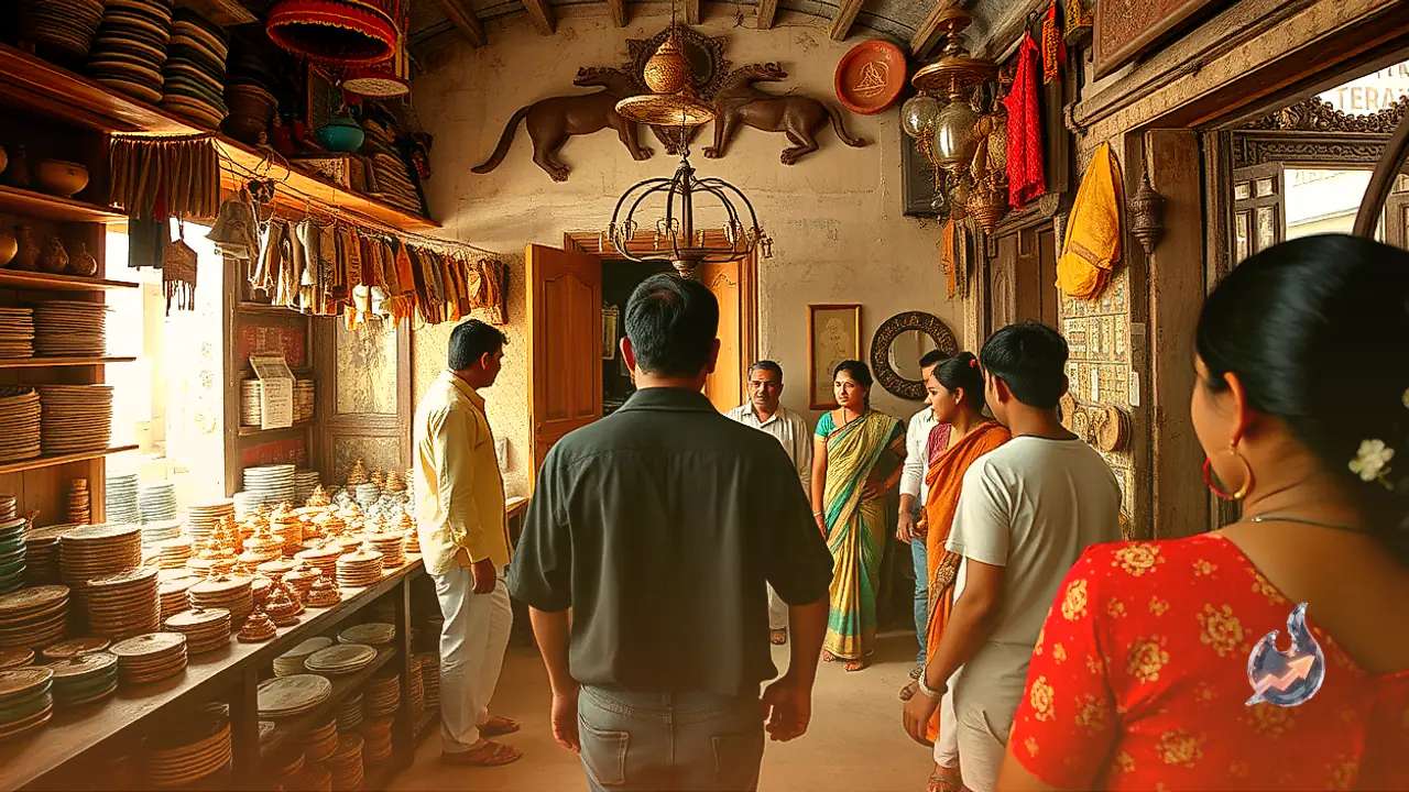 Antique Finds From Chor Bazaar Bring Character to Shakti Mohan's Serene Bandra Apartment