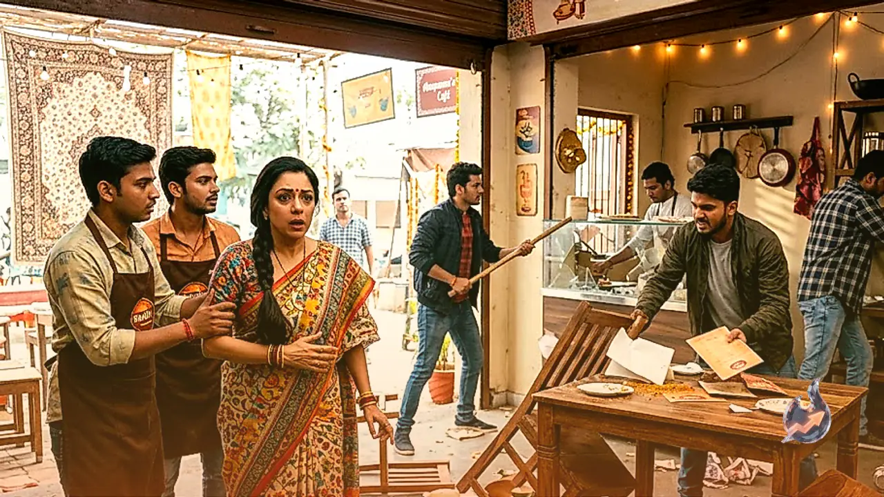 Anupama Faces Violent Backlash as Goons Ransack Her Cafe Over Brewing Feud With the Mathel Brothers