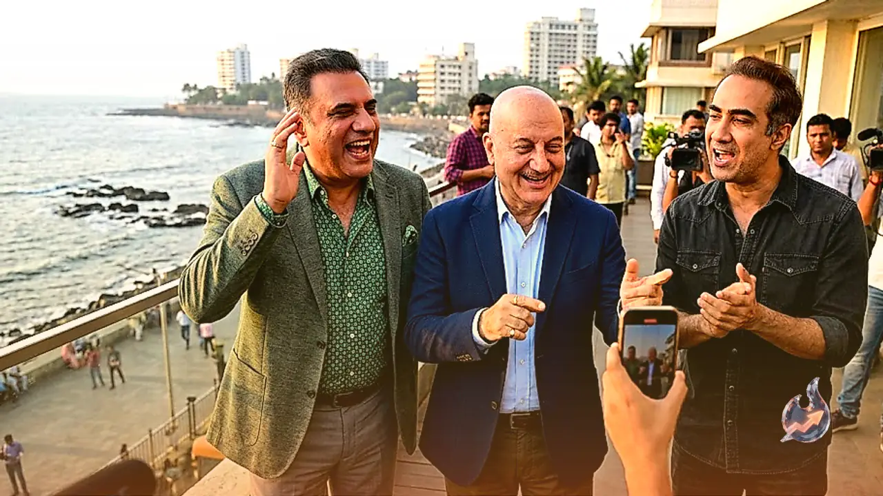 Anupam Kher Joins Viral 'Mere Mehboob Qayamat Hogi' Trend Alongside Boman Irani And Ranvir Shorey