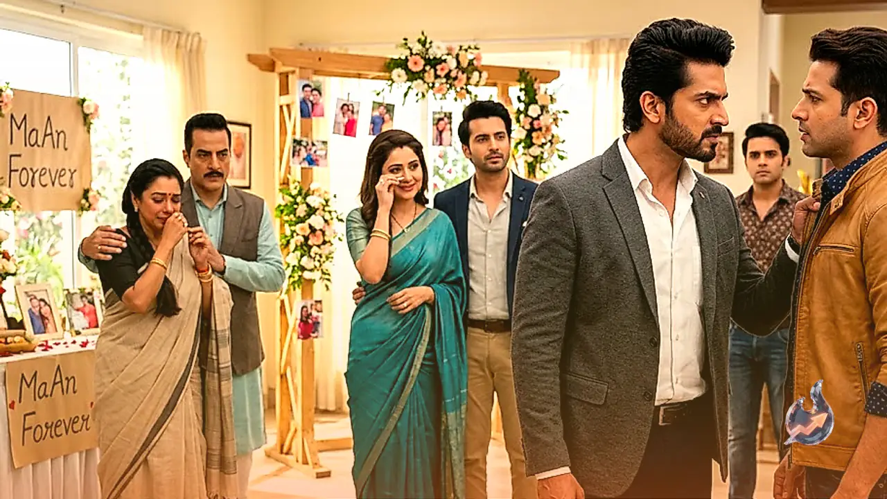 Anupamaa Drama Escalates as RV Confronts Gautam While Rahi and Prem Unveil Emotional MaAn Day Surprise