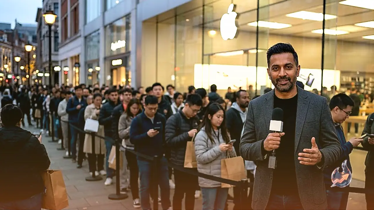 Long Queues at Apple Stores Prompt Actor Sonu Sood to Call for Social Upgrade