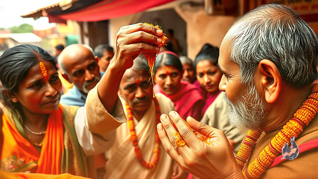 Applying Sandalwood Paste on the Forehead Goes Beyond Ritual to Deliver Calm and Cooling Relief