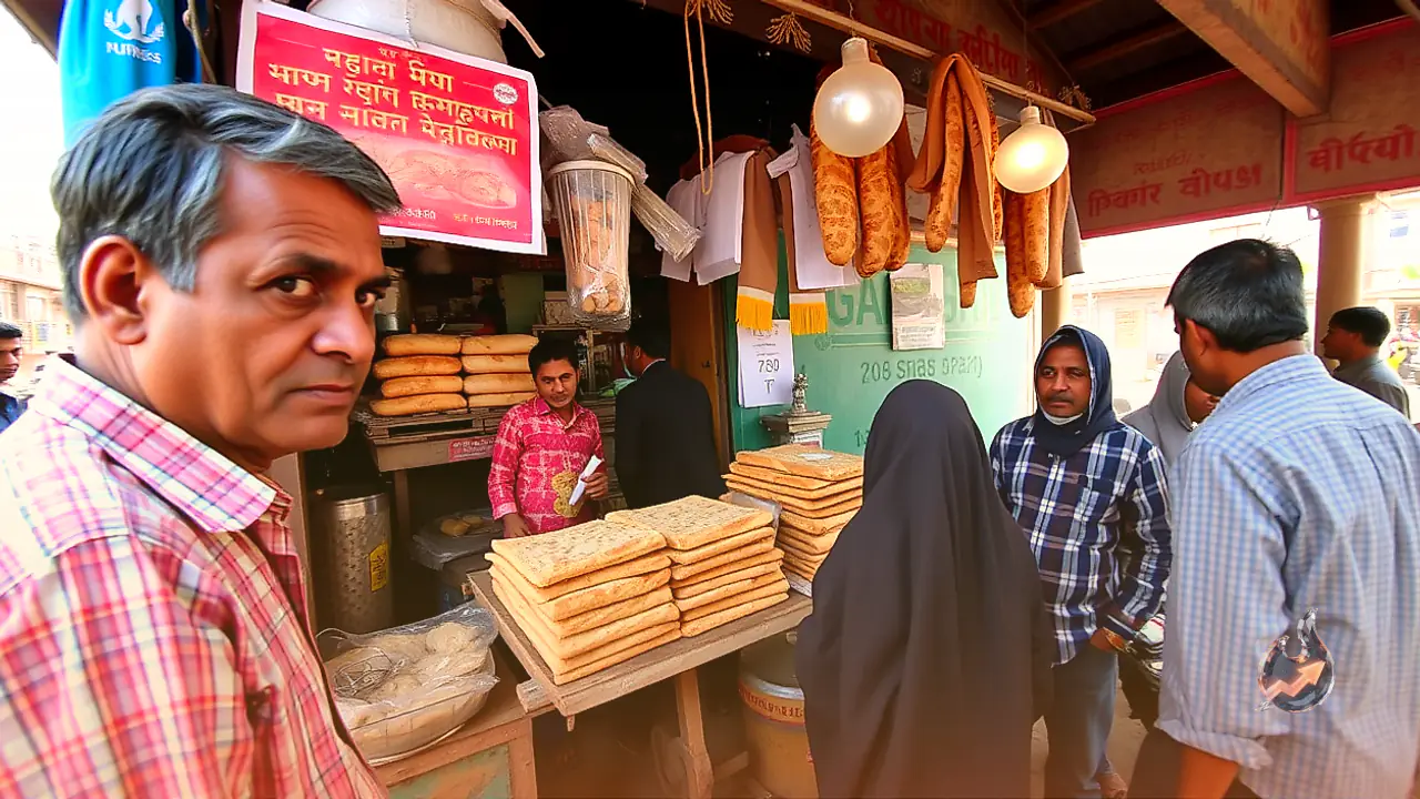 Ara Junction four-decade-old bread toast stall sells 400 pieces daily despite price rise from 3 rupees to 35 rupees