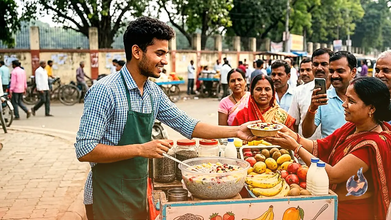 Prakash's Chia Seed Breakfast Startup Goes Viral in Arrah