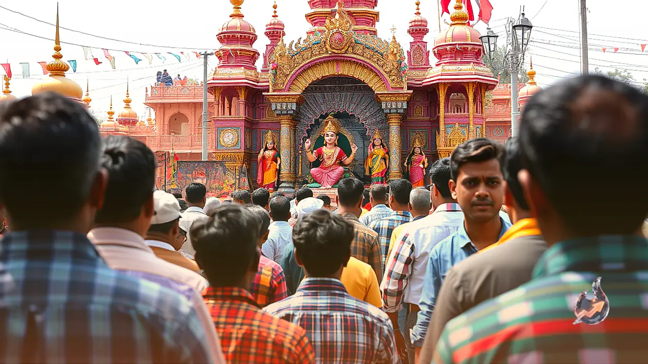 आरा में सजेगा पुरी के जगन्नाथ मंदिर जैसा पंडाल, बंगाल की शैली में बन रहीं मां दुर्गा की प्रतिमाएं