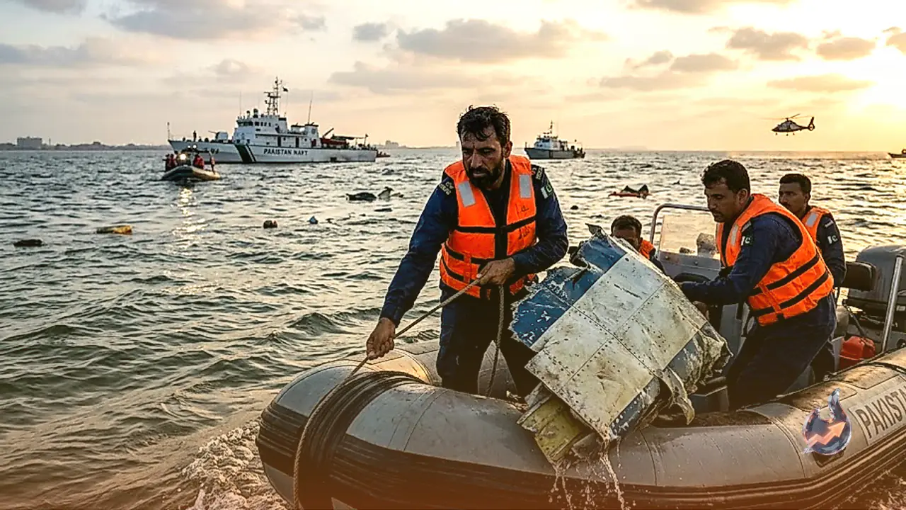 K2 Airways Cargo Plane Crashes Into Arabian Sea, Five Crew Members Still Missing