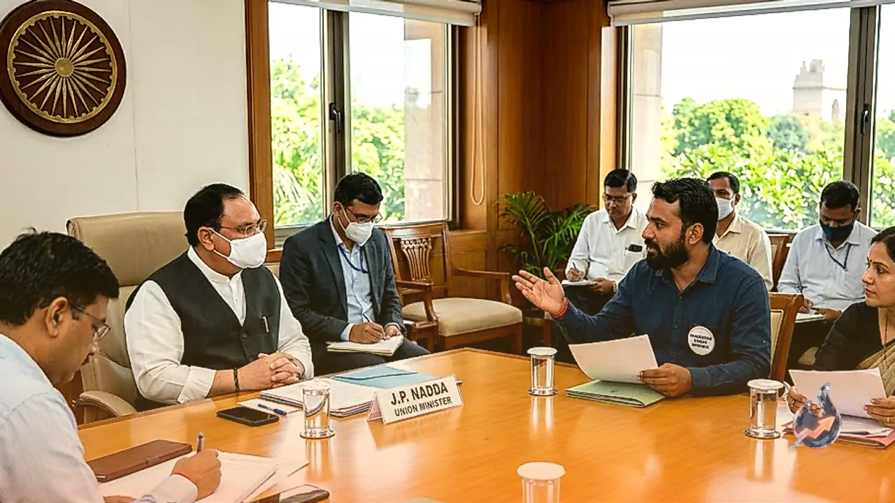 Reservation Reform Talks: Union Minister JP Nadda Meets Protest Delegation, Next Round Set for September 7
