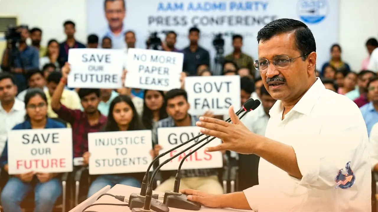Arvind Kejriwal Criticizes Dharmendra Pradhan Over Paper Leak Remarks