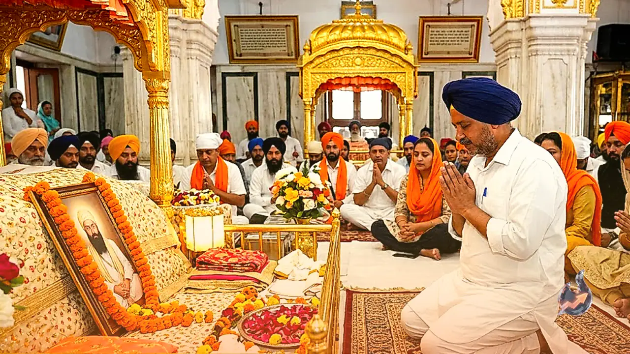Arvind Kejriwal pays tribute on the Jyoti-Jot diwas of Sri Guru Amar Das Ji