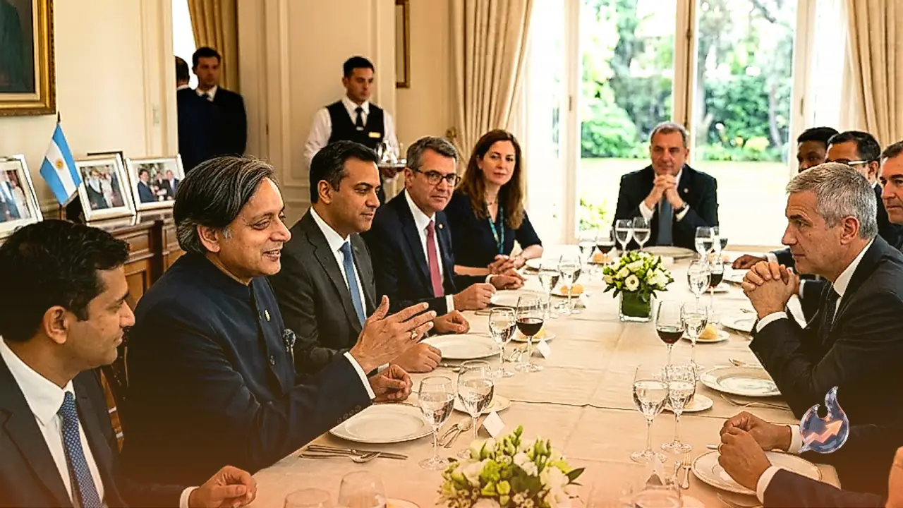 Shashi Tharoor Meets Foreign Diplomats Over Lunch to Discuss Global Order and Next UN Chief