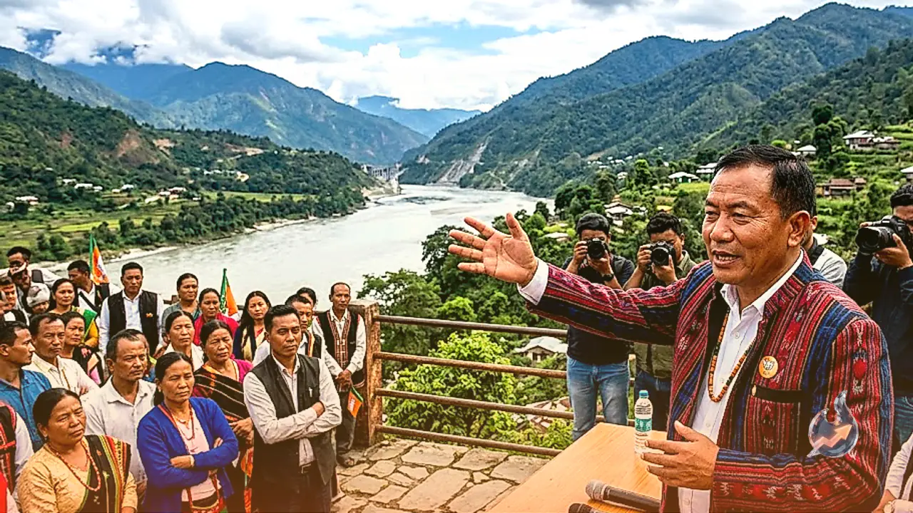 Arunachal Minister Defends 11,000-MW Siang Dam, Citing Border Preparedness and Flood Safeguards