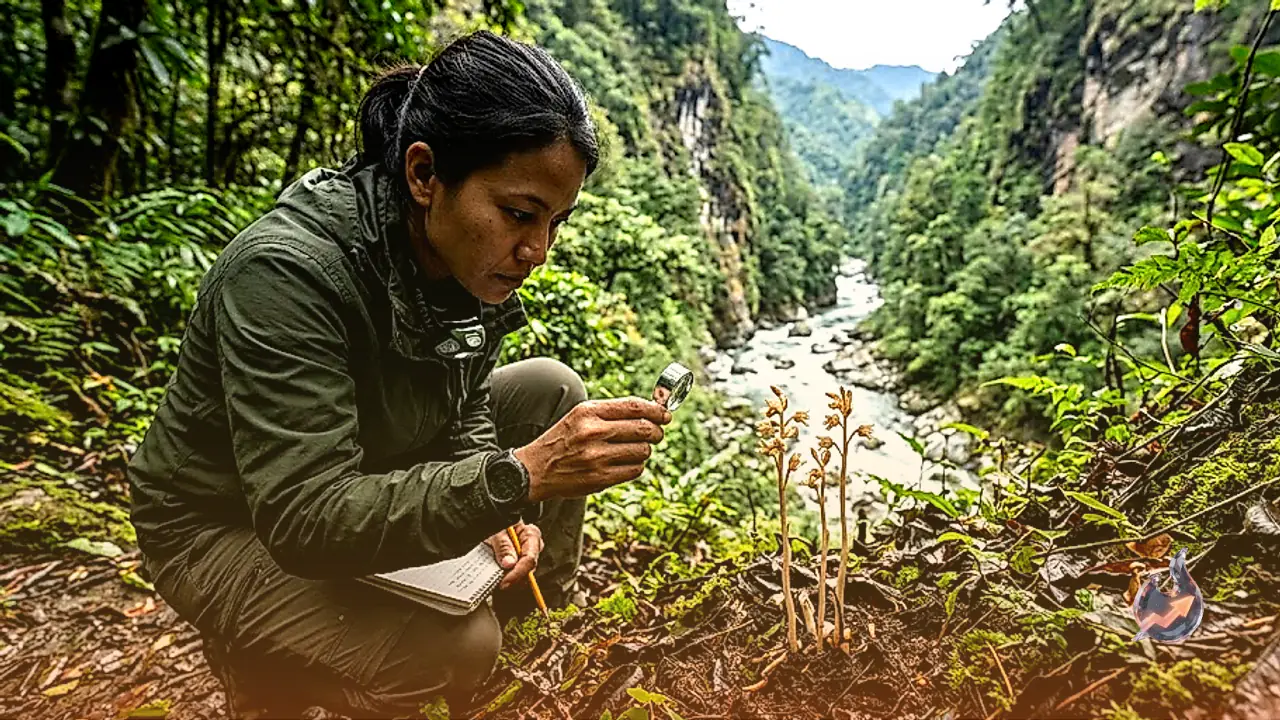 अरुणाचल प्रदेश के जंगलों में मिली अनोखी बिना पत्तियों वाली आर्किड प्रजाति, स्थानीय भाषा में कहते हैं घोस्ट फ्लावर