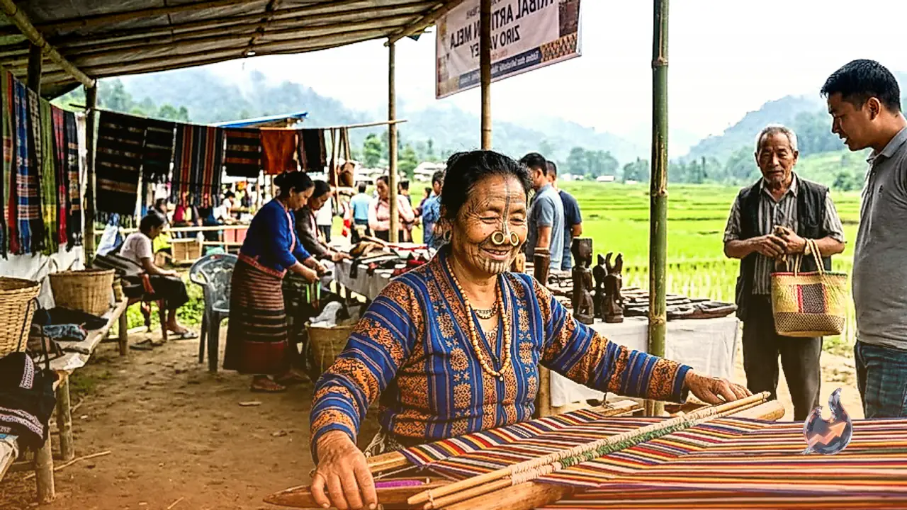Arunachal Pradesh’s Ziro Valley Hosts Inaugural Tribal Artisan Mela to Empower Local Craftspeople