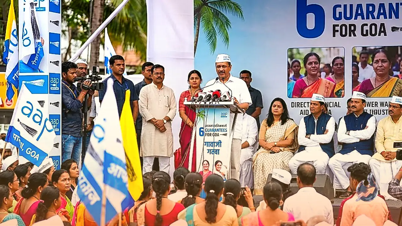 Arvind Kejriwal Unveils 6 Guarantees for Goa Assembly Polls, Promises Power Bill Waiver and Direct Financial Aid for Women