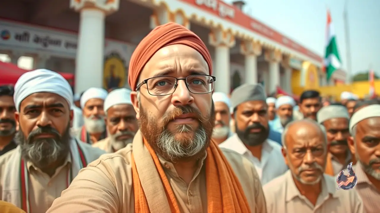 Asaduddin Owaisi Challenges Opposition Strategy Ahead of UP Polls, Demands Fair Political Representation for Muslims