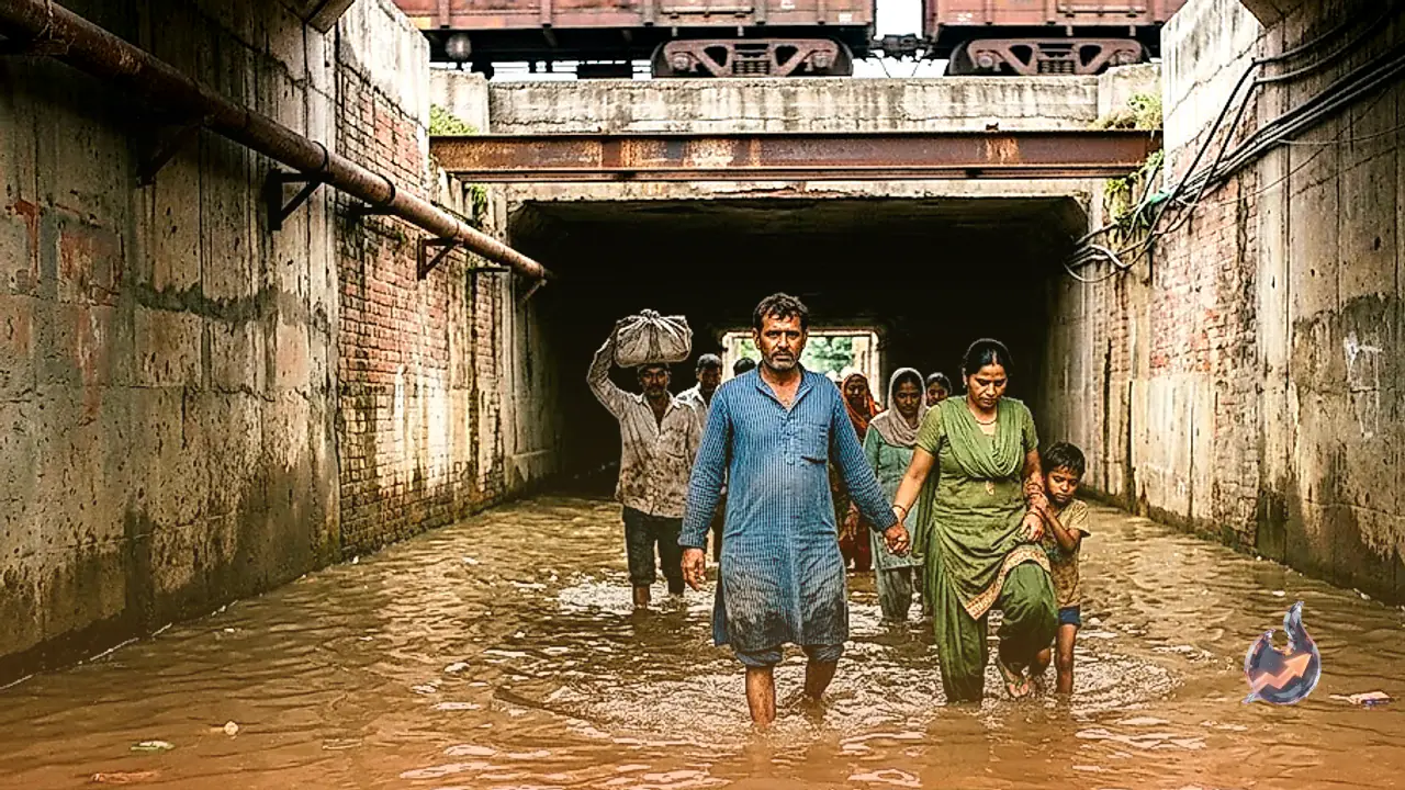 Asawati Railway Underpass: The Year-Round Waterlogging Crisis Facing 36 Villages