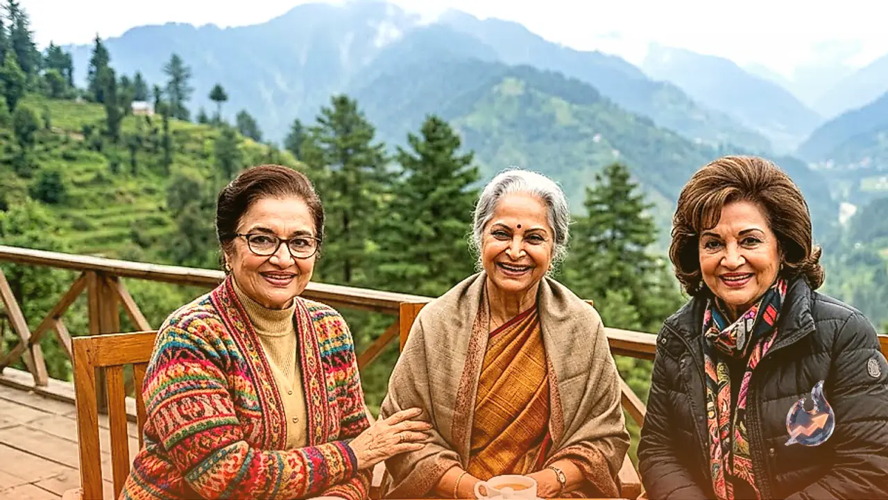 Asha Parekh Holidaying in Hills With Waheeda Rehman and Helen Celebrates Decades of Enduring Bond