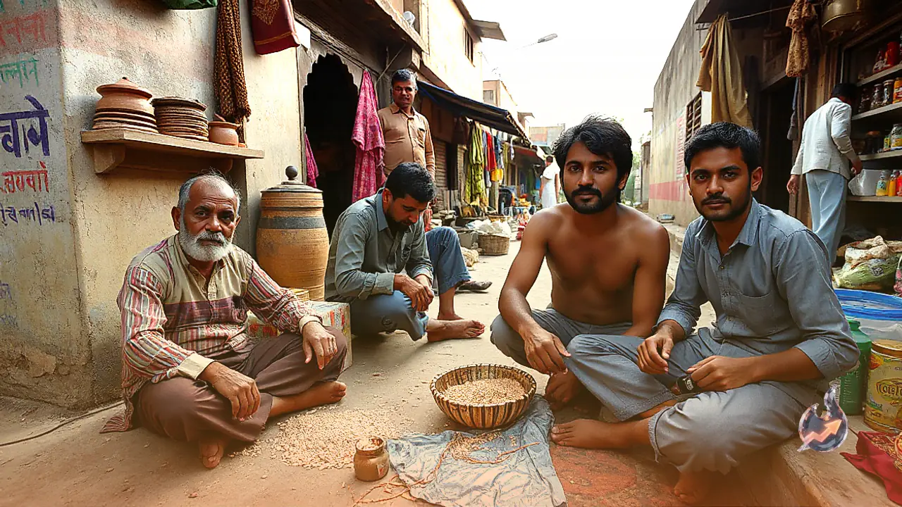 Ashok Prasad Chaurasia continues 70-year legacy running a traditional paan shop sitting on the floor in Patna New Market