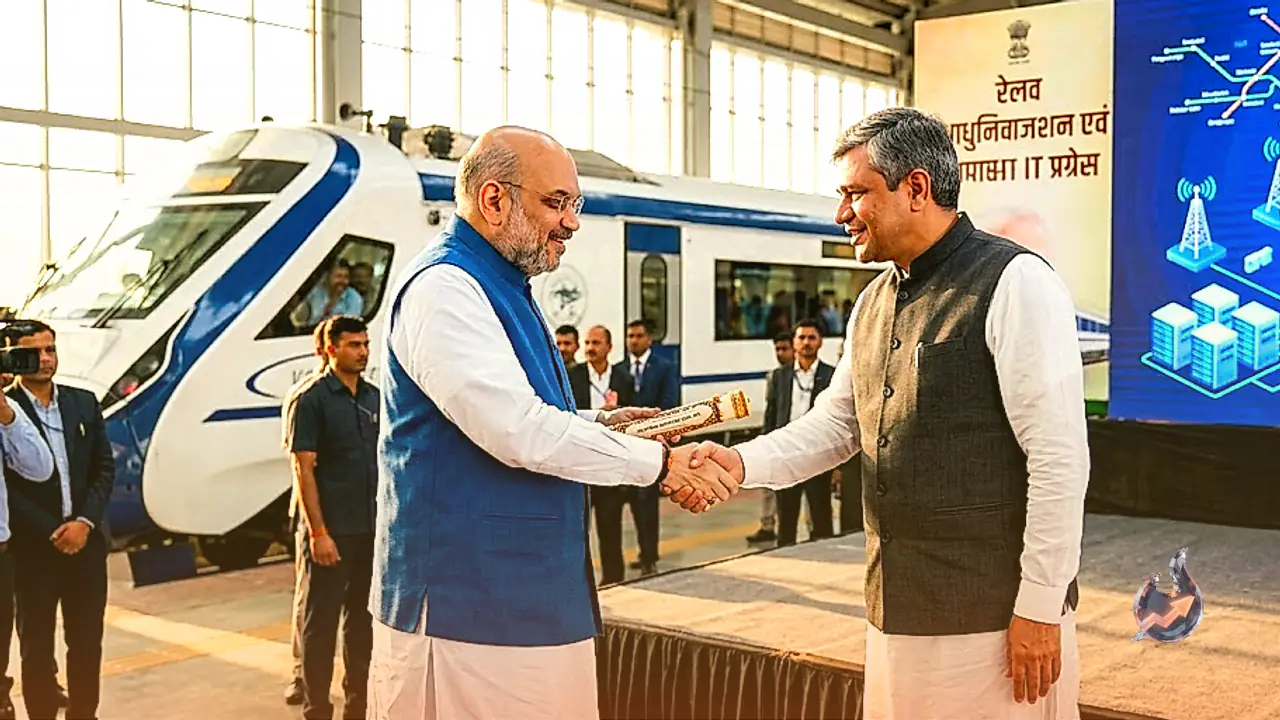 Amit Shah praises Ashwini Vaishnaw's railway and IT work in birthday message