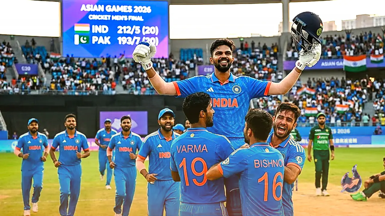 एशियन गेम्स 2026 में टीम इंडिया ने जीता गोल्ड, पहली बार भारत-पाक टी20 में बने 400 से ज्यादा रन