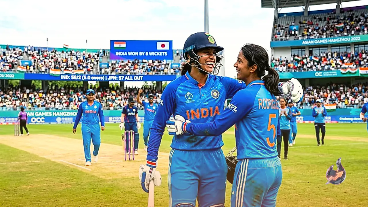 Indian Women Advance to Asian Games Semifinals With Crushing 8-Wicket Win Over Japan