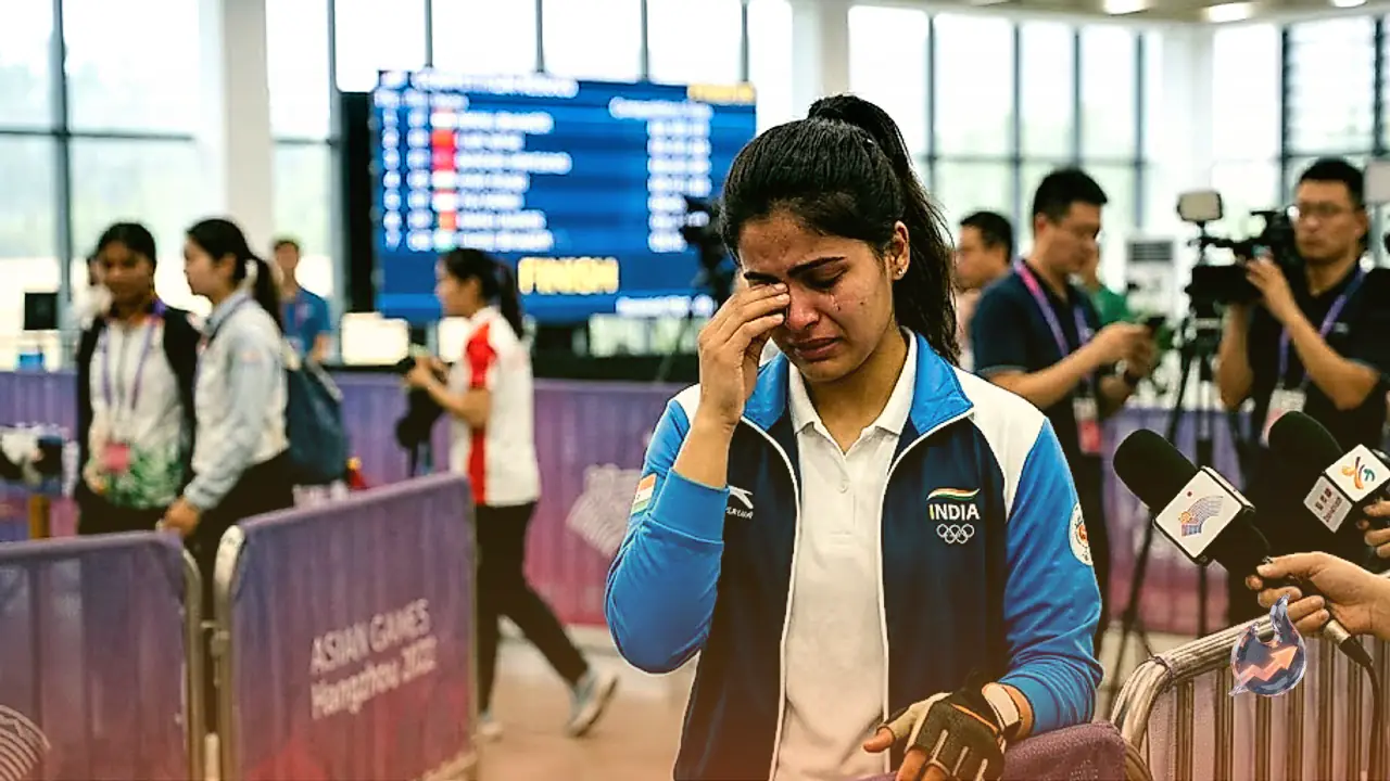 Manu Bhaker Misses Asian Games Podium, Breaks Down Remembering Late Coach Jaspal Rana