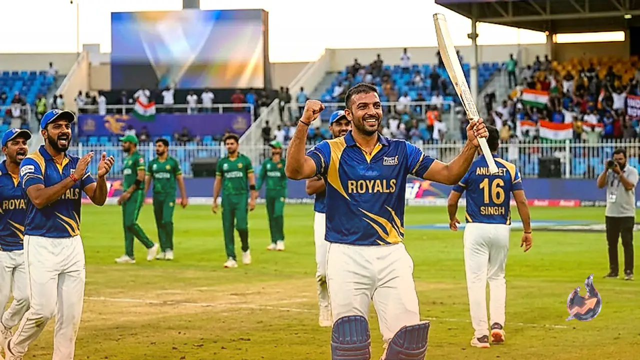 Indian Royals Secure Second Consecutive Asian Legends League Win as Rishi Dhawan Leads 2-Wicket Triumph Over Pakistan Panthers