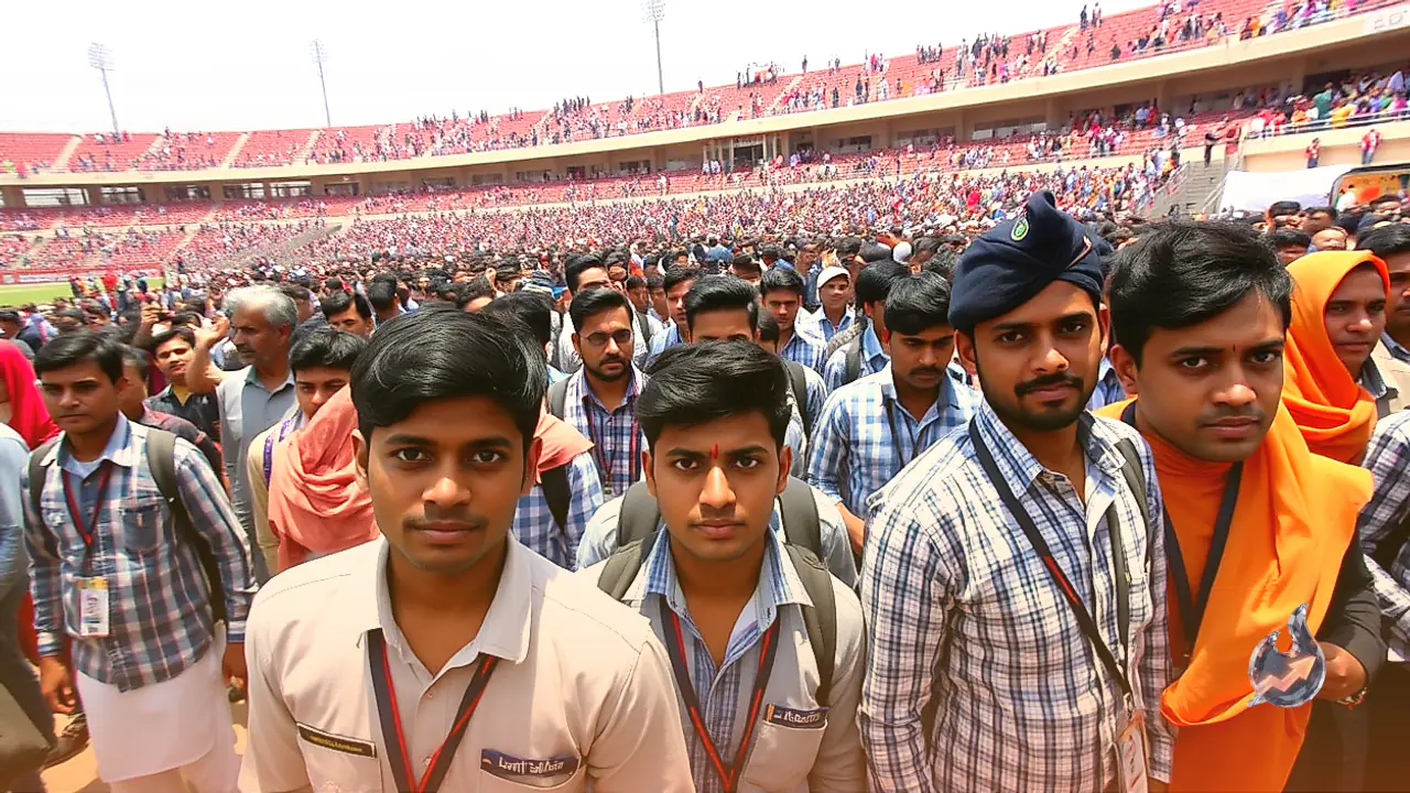 Aspirants Across 6 Rajasthan Districts Begin Agniveer Physical Tests at Sikar Stadium