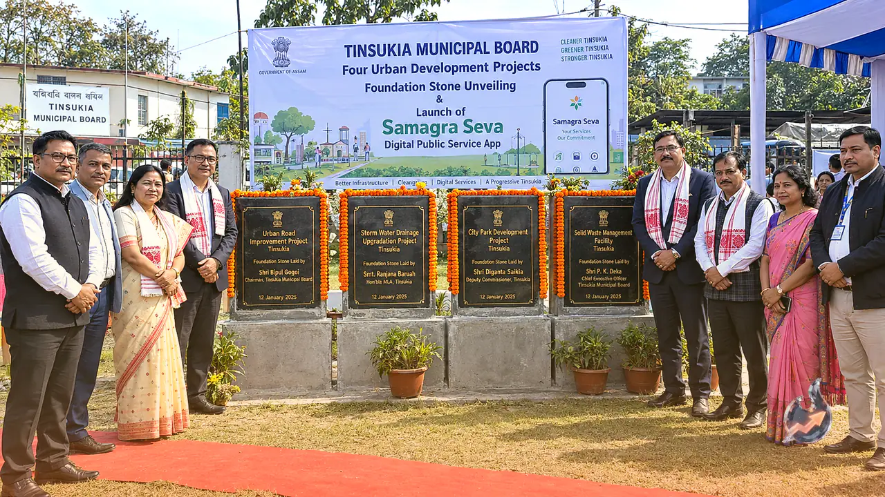 Assam CM Unveils Samagra Seva App and Launches Rs 8 Crore Projects in Tinsukia
