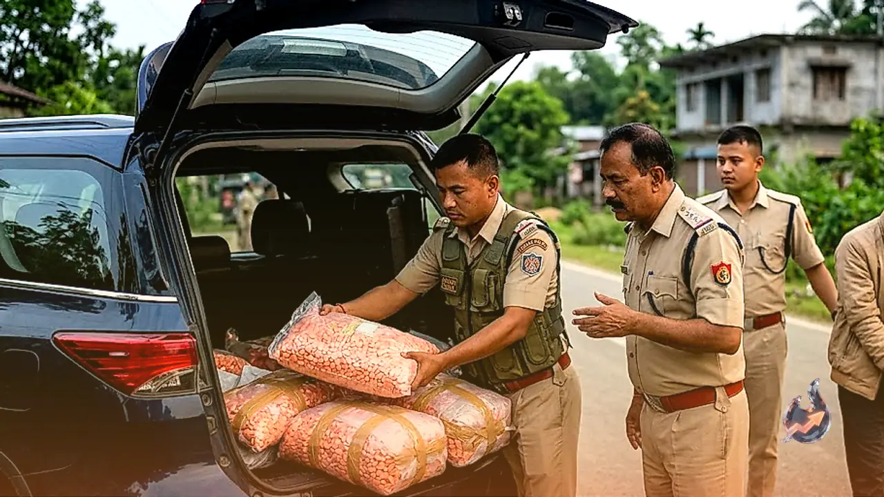 असम के कछार में पुलिस ने पकड़ी 16 करोड़ रुपये की नशीली गोलियां, एक तस्कर गिरफ्तार