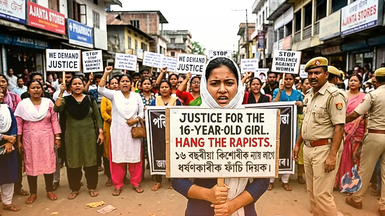 Brutal Murder of 16-Year-Old Girl in Hailakandi Sparks Outrage Across Assam as Five Arrested