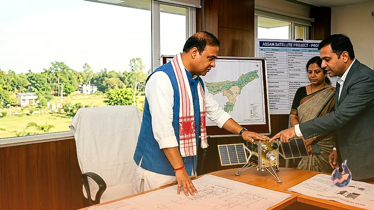 असम के पास होगा खुद का उपग्रह, हिमंत बिस्वा सरमा ने अंतरिक्ष क्षेत्र में बड़े कदम का किया ऐलान