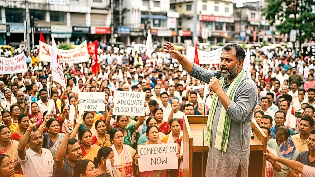Protest Set for Guwahati on September 23 Over Upper Assam Flood Relief and Compensation