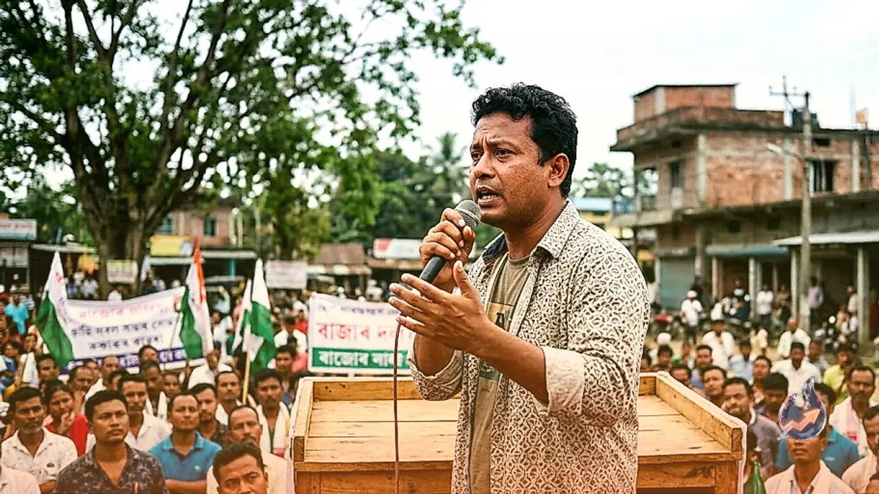 Akhil Gogoi Calls Indefinite Stir Across Assam from October 2 Over Unpaid Flood Relief