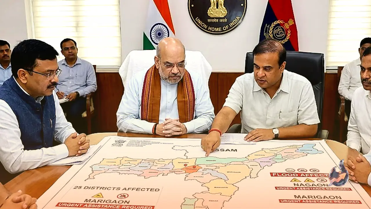Central Government Dispatches Emergency Assessment Team As Flash Floods Ravage 25 Assam Districts