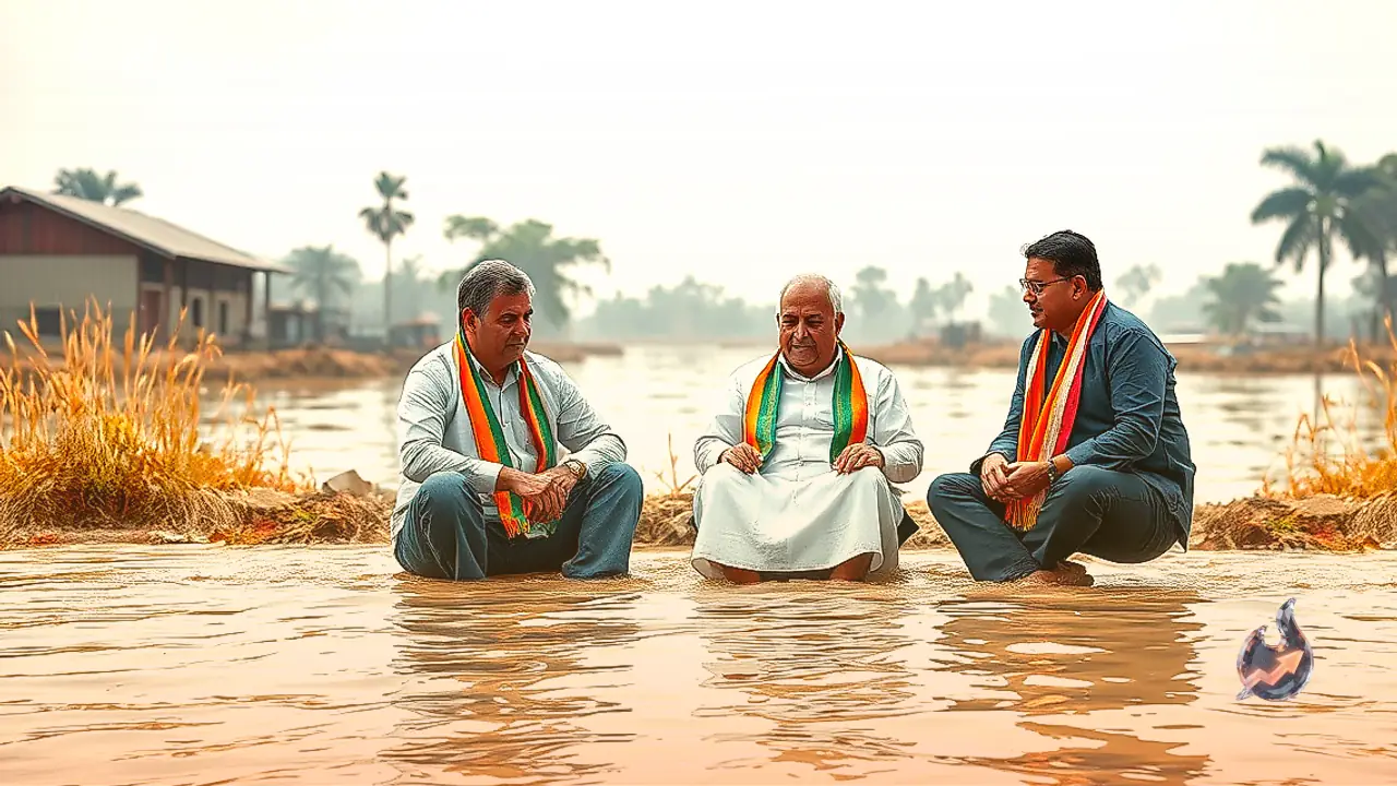 Congress Delegation Meets Assam Governor Amid Flood Havoc, Demands National Problem Tag for Crisis