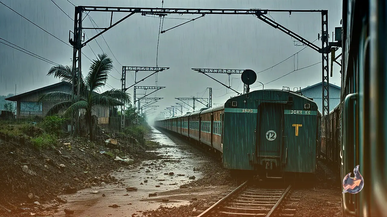 असम सीमा पर बारिश से पटरियों को नुकसान, मिज़ोरम रेल सेवा ठप