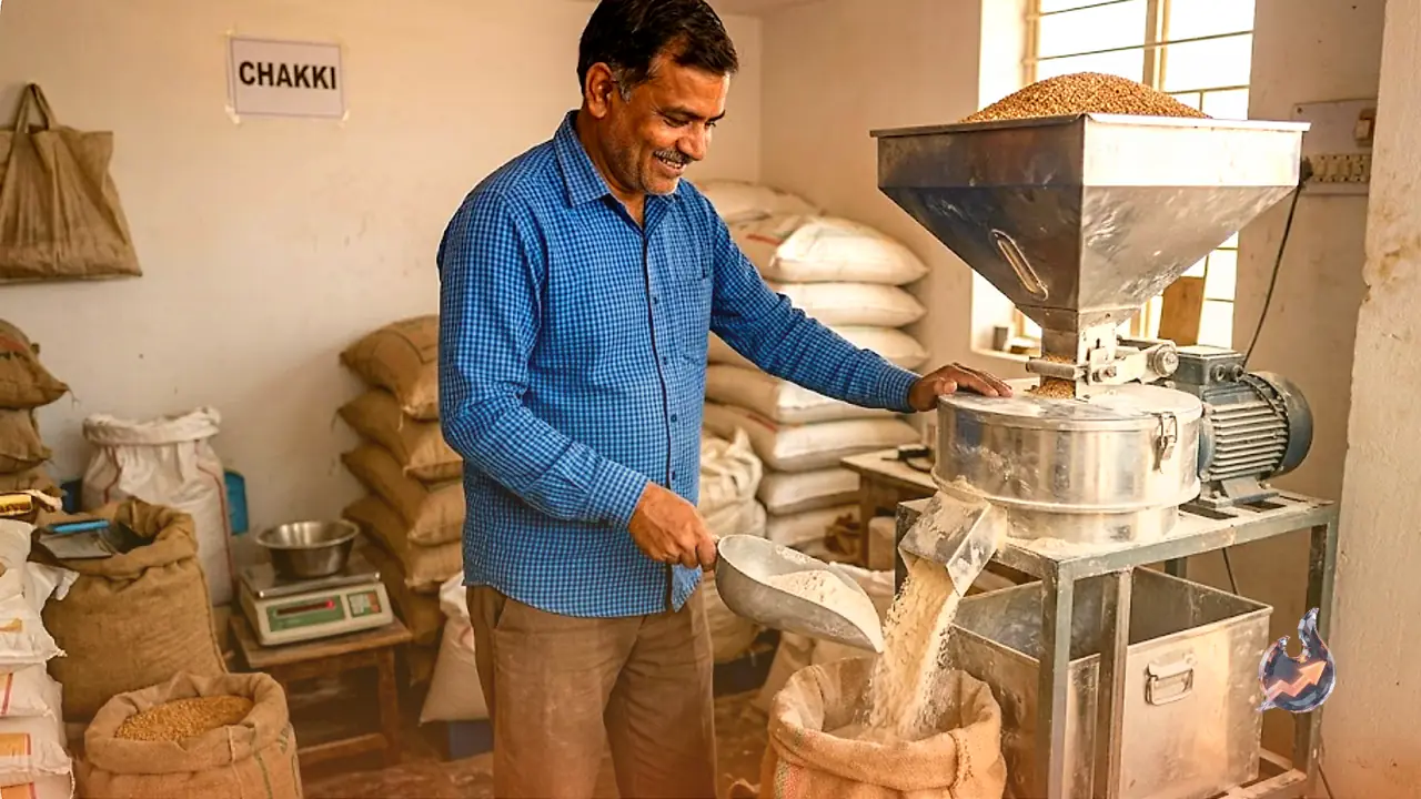 Flour Mill Business: A complete guide to earning 1500 daily with 1 Lakh investment