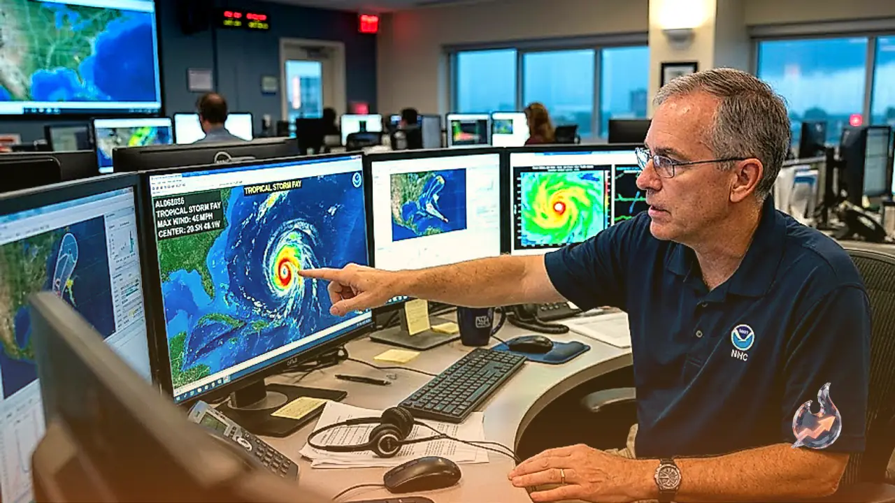 Atlantic Tropical Storm Fay Forms as Basin Nears Century-Rare Hurricane-Free Season