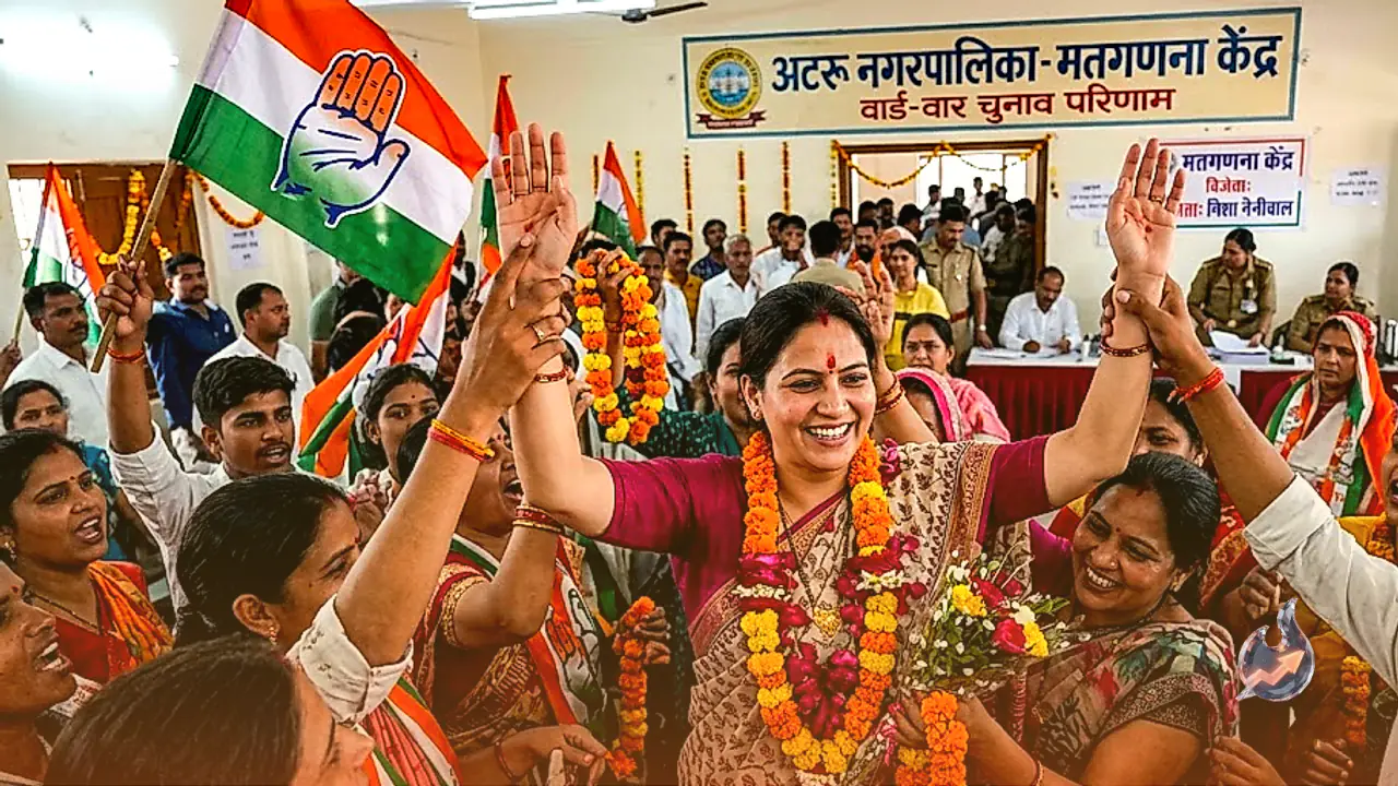 Congress Candidate Nisha Nainiwal Wins Atru Civic Polls, Defeats Education Minister Madan Dilawar's Brother