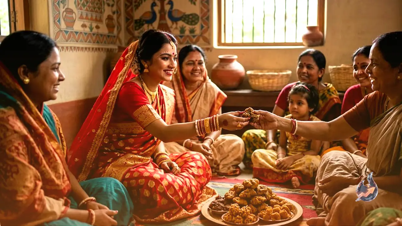 This Flour and Jaggery Sweet Is Still Essential to Welcoming a Bride in Mithila